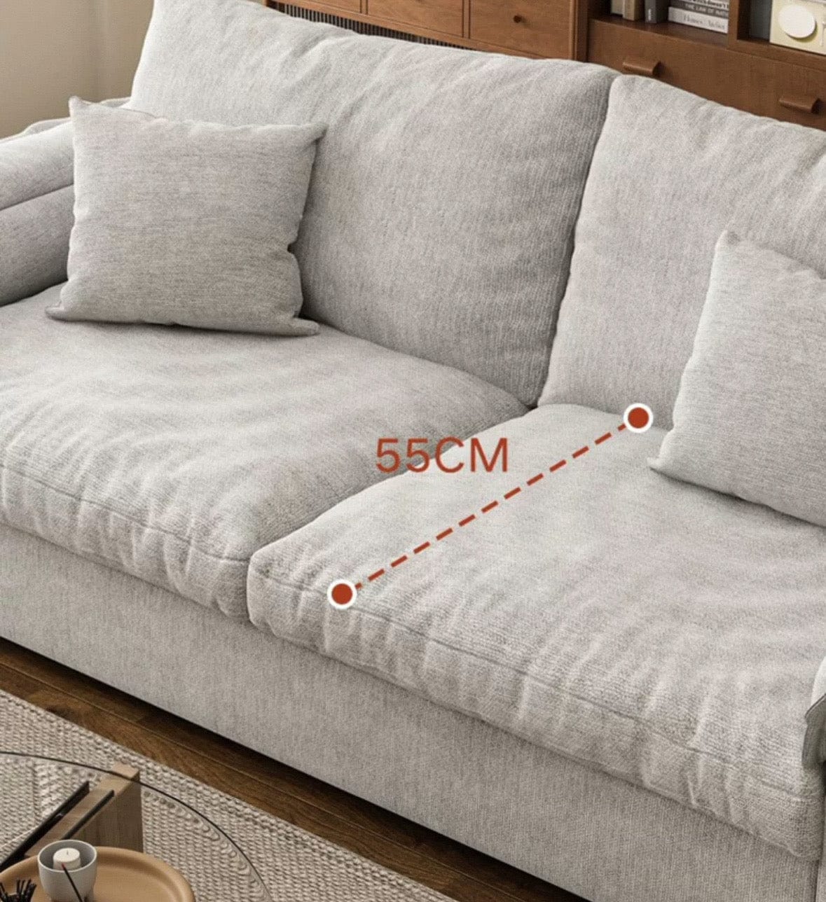 Home Atelier Terence Foldable Sofa Bed with Mattress