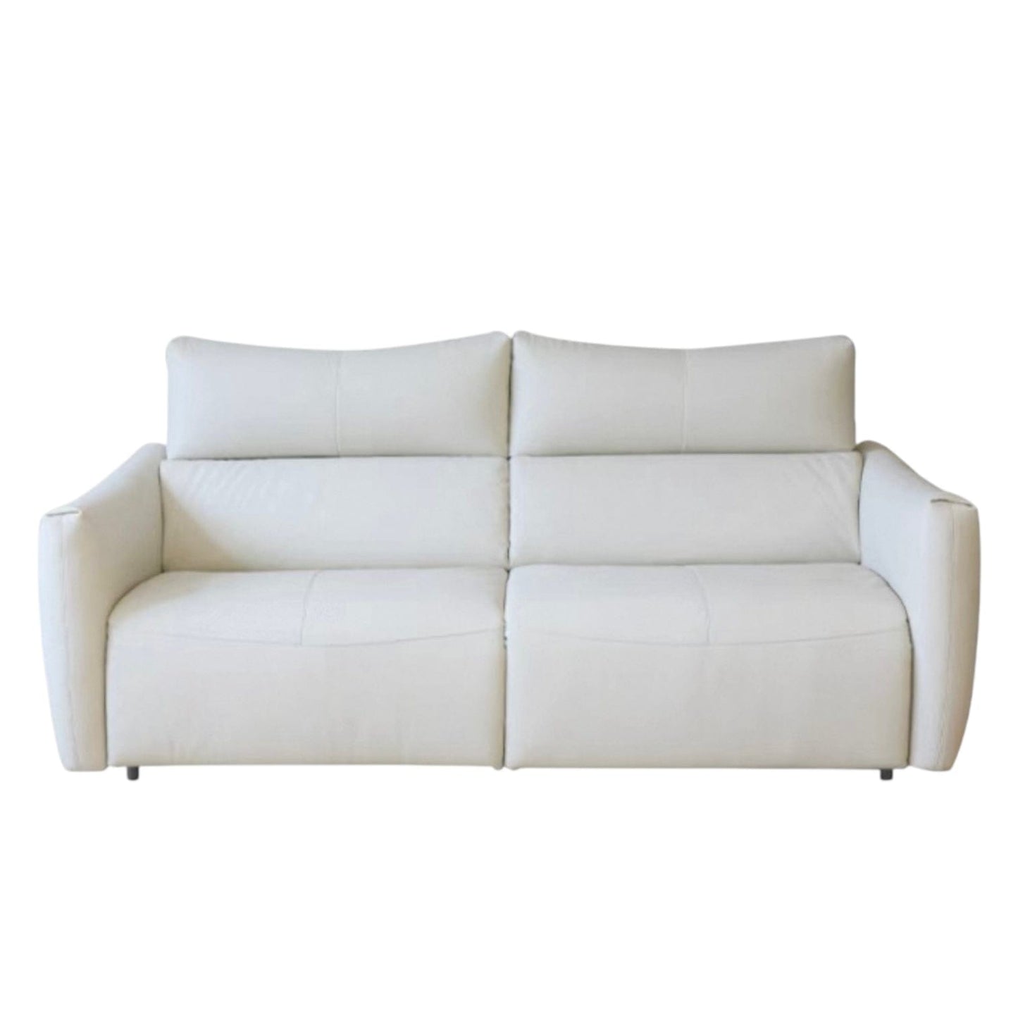 Home Atelier Terence Leather Foldable Sofa Bed with Mattress