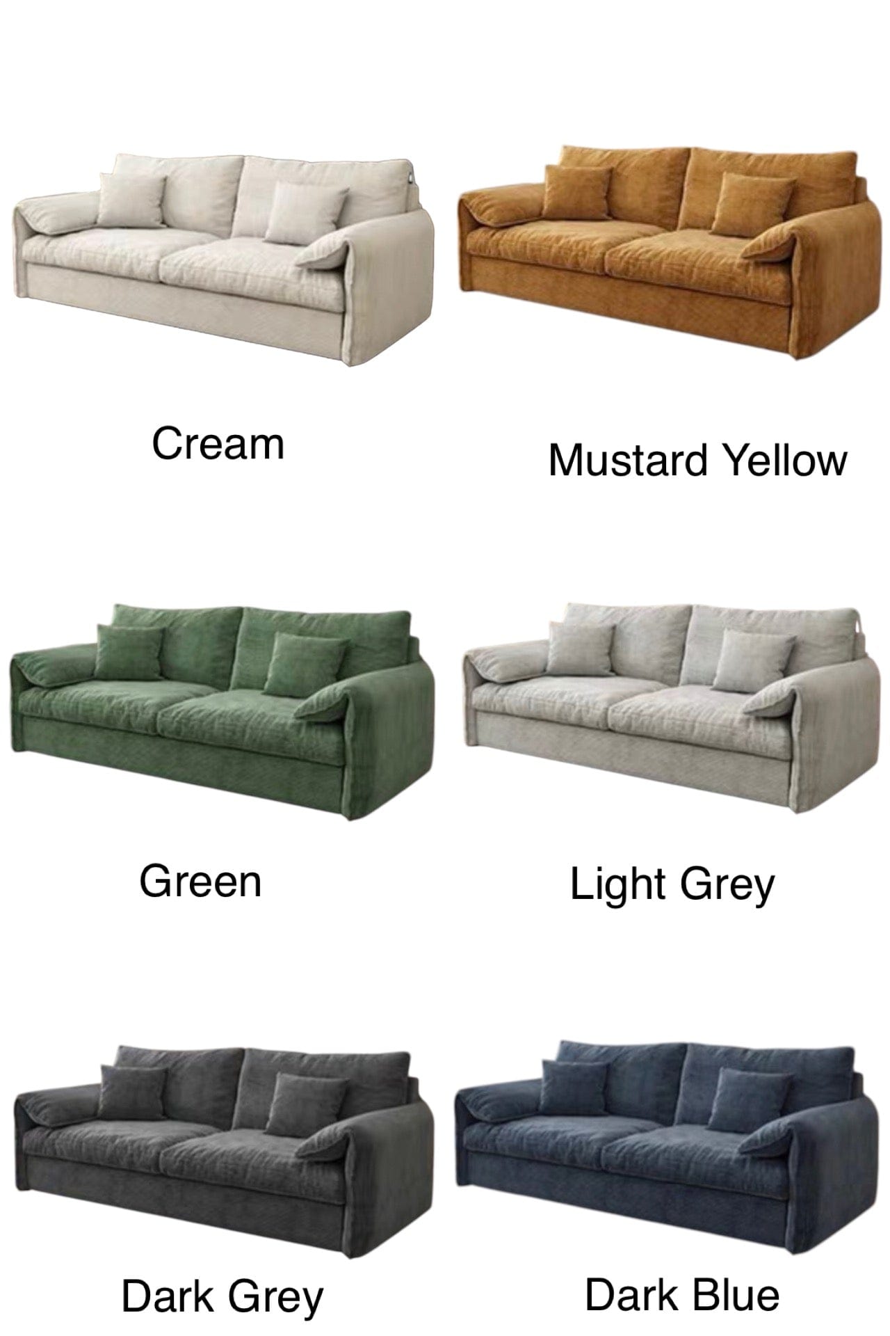 Home Atelier Tess Foldable Sofa Bed with Mattress