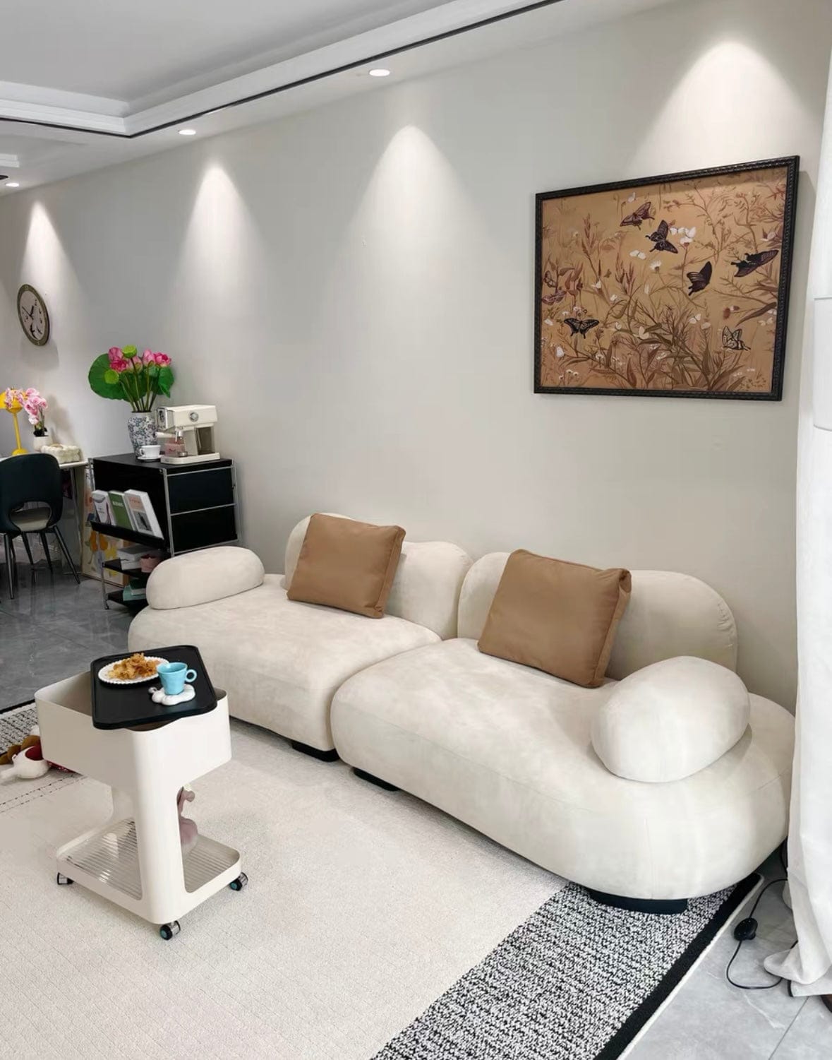 Home Atelier Thanos Sectional Designer Curve Sofa