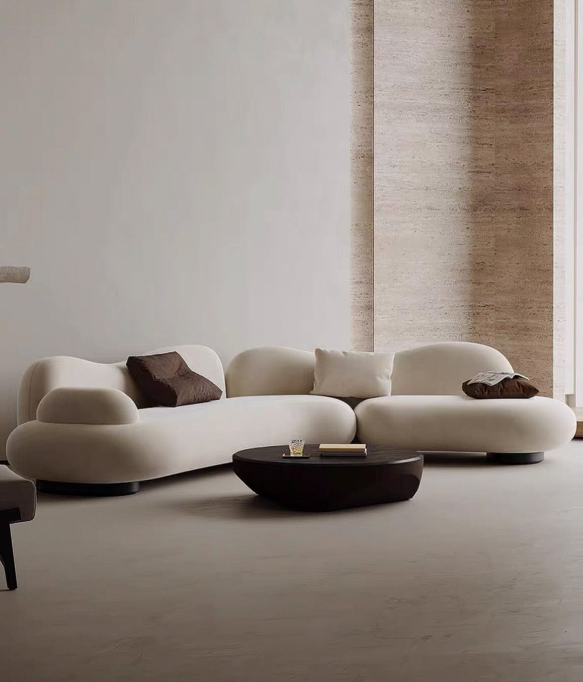 Home Atelier Thanos Sectional Designer Curve Sofa