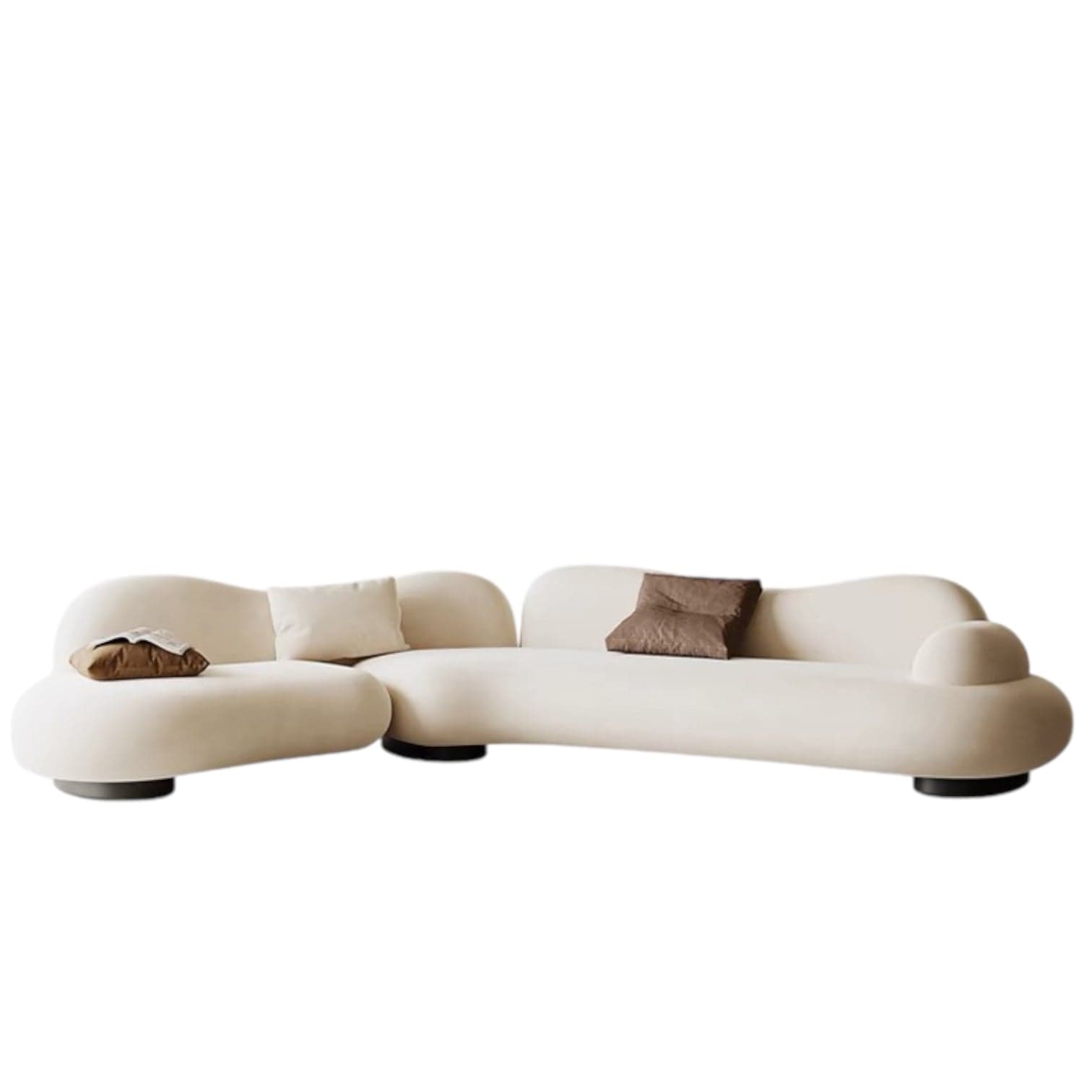 Home Atelier Thanos Sectional Designer Curve Sofa