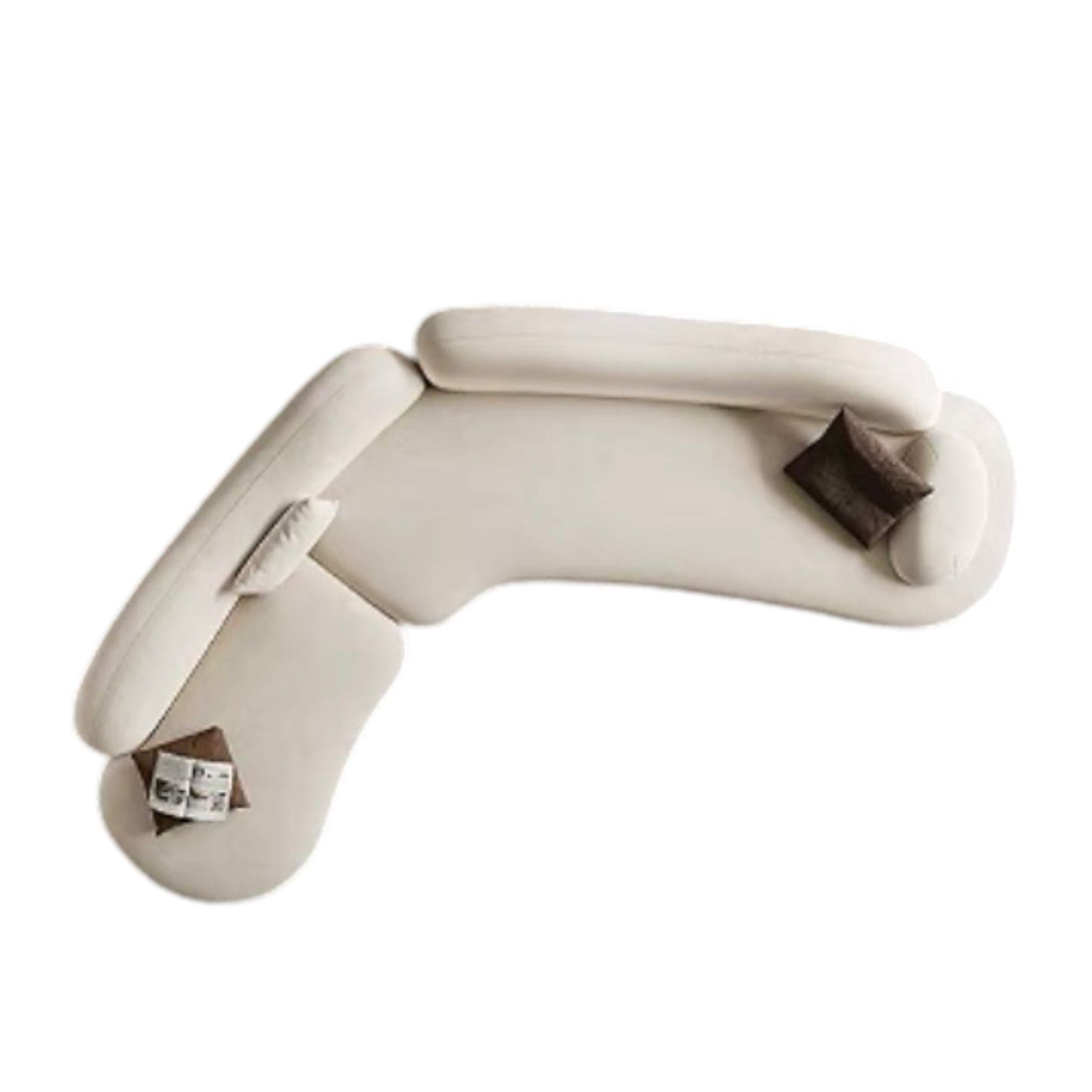 Home Atelier Thanos Sectional Designer Curve Sofa