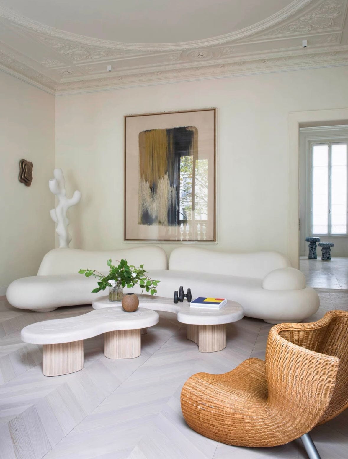 Home Atelier Thanos Sectional Designer Curve Sofa