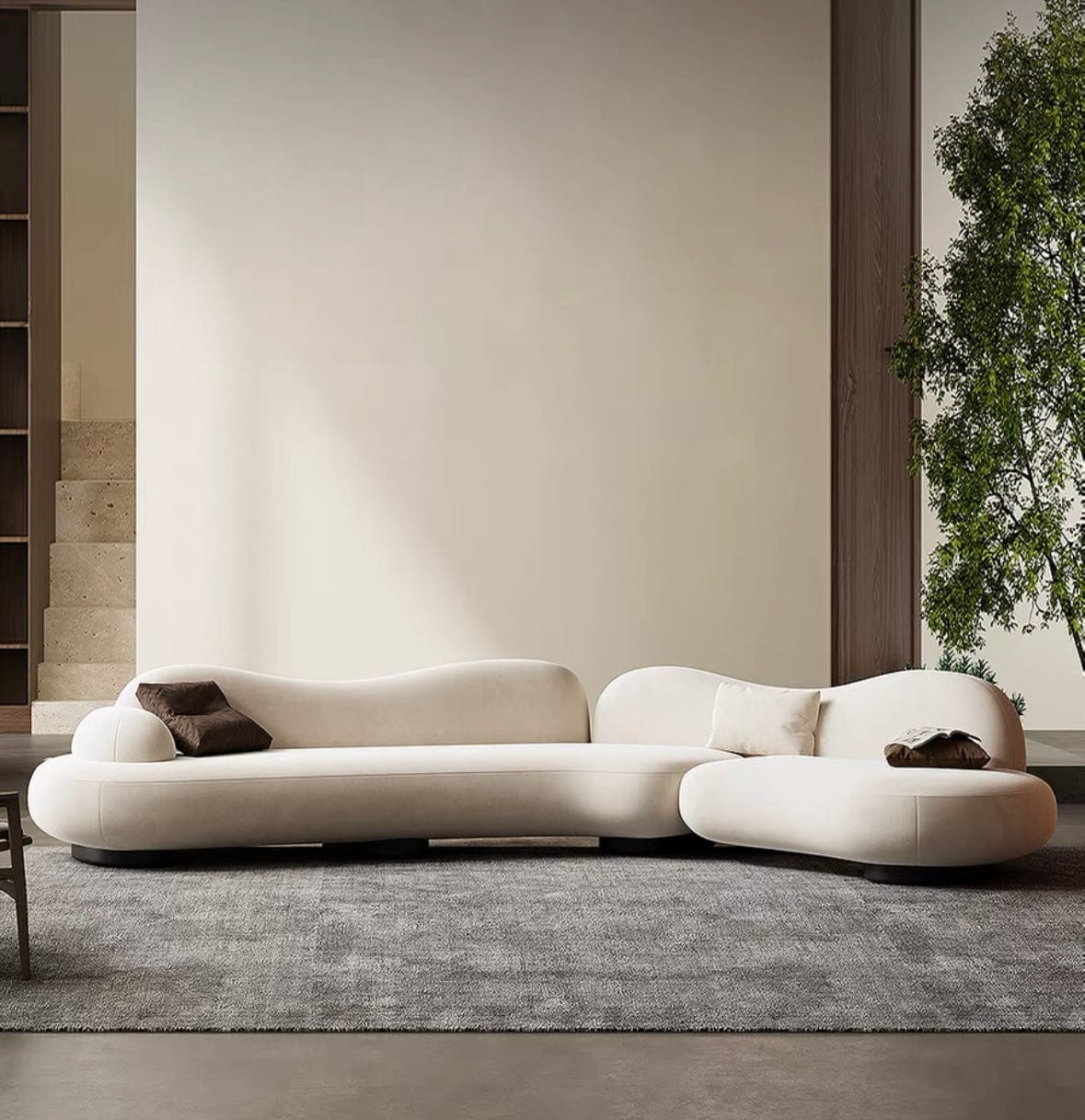 Home Atelier Thanos Sectional Designer Curve Sofa