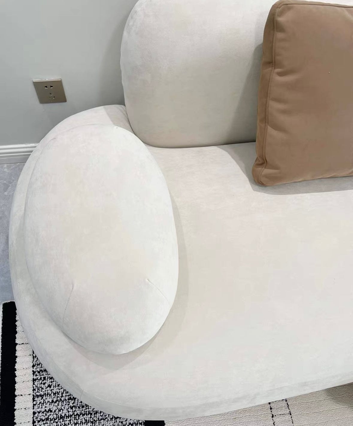 Home Atelier Thanos Sectional Designer Curve Sofa