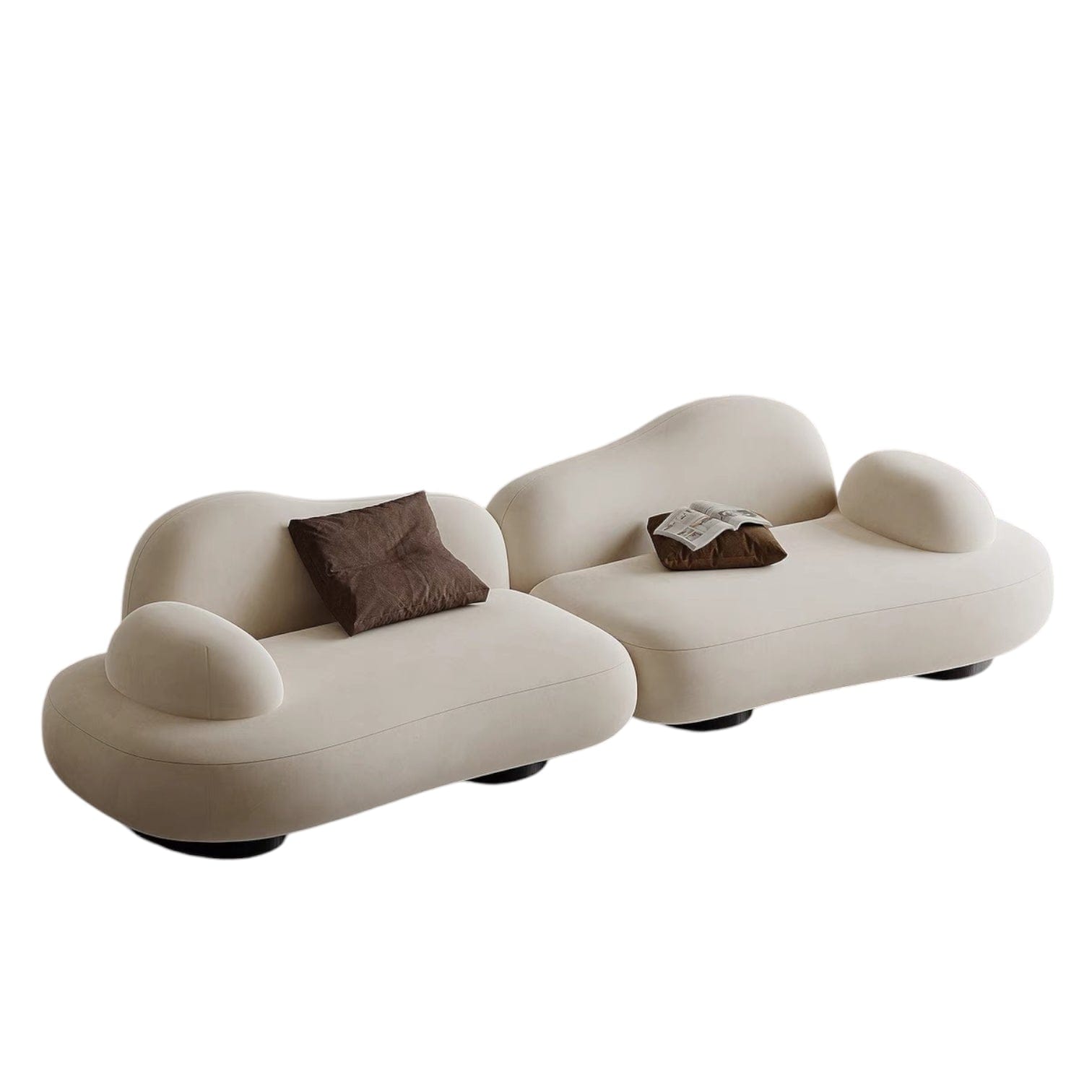 Home Atelier Thanos Sectional Designer Curve Sofa