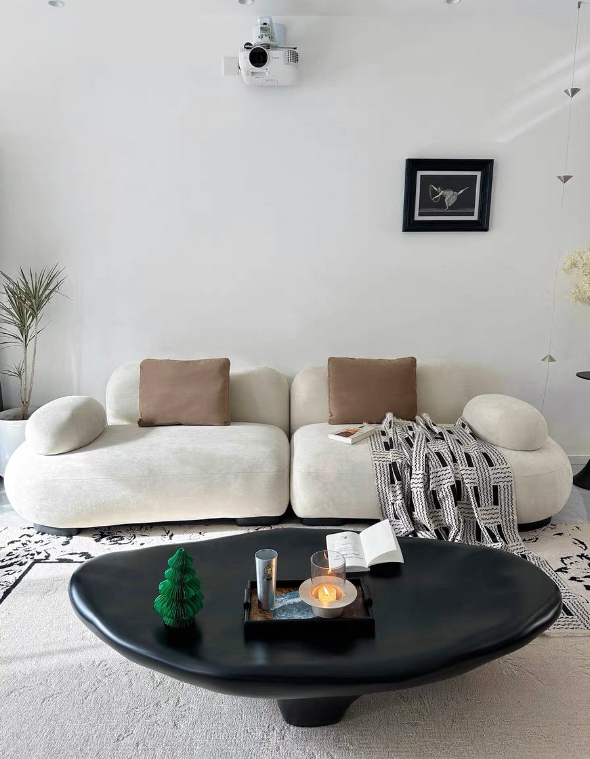 Home Atelier Thanos Sectional Designer Curve Sofa