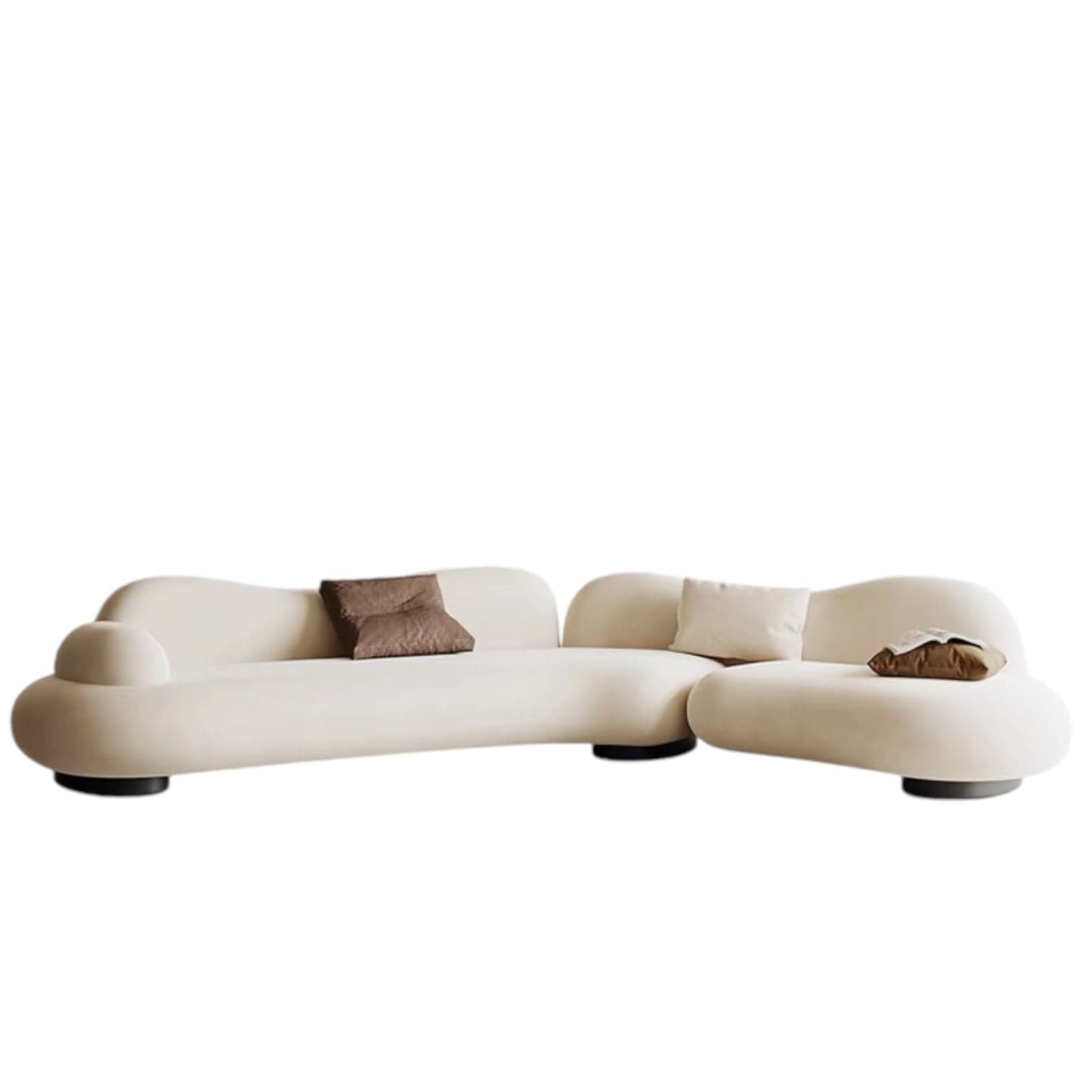Home Atelier Thanos Sectional Designer Curve Sofa
