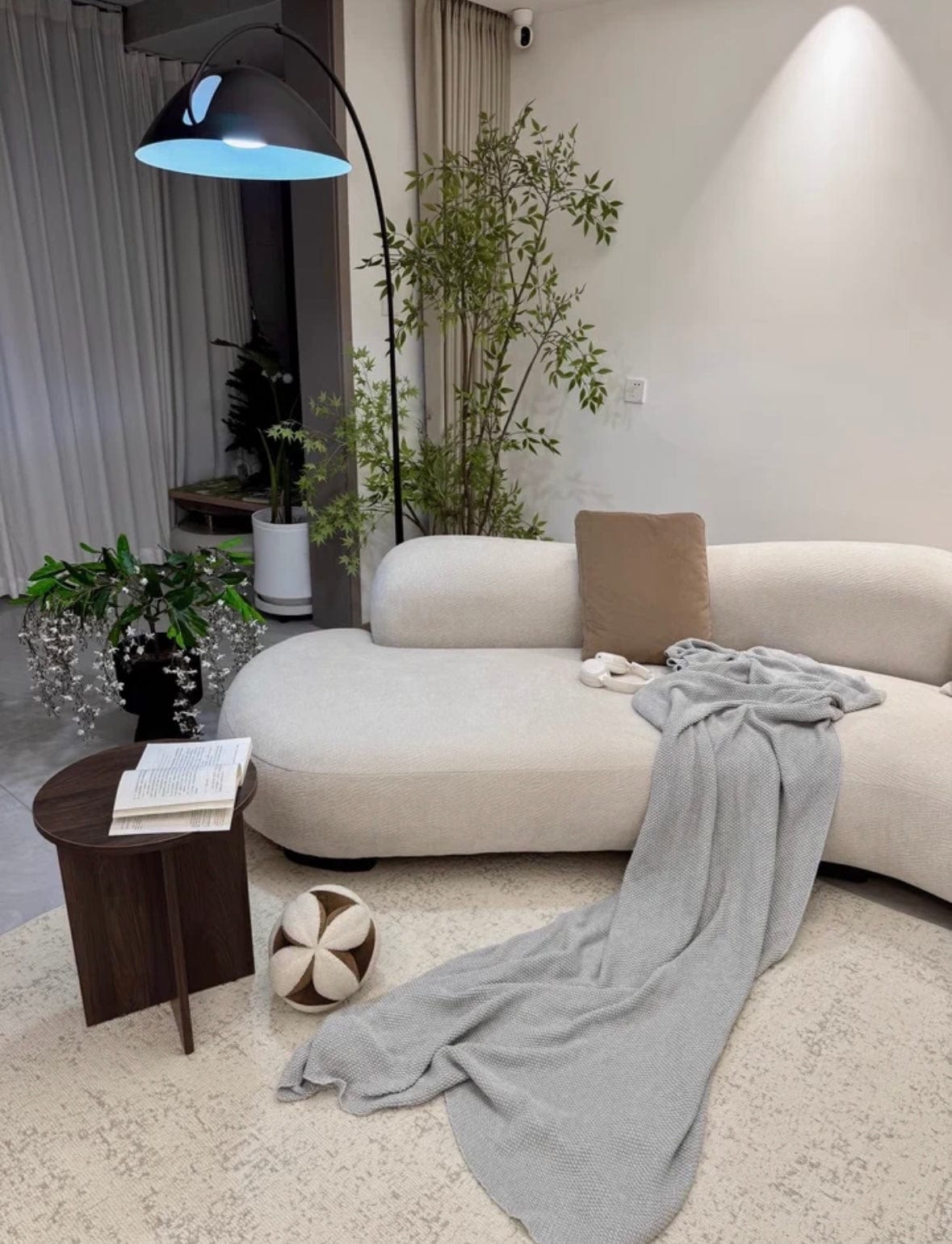 Home Atelier Thanos Sectional Designer Curve Sofa