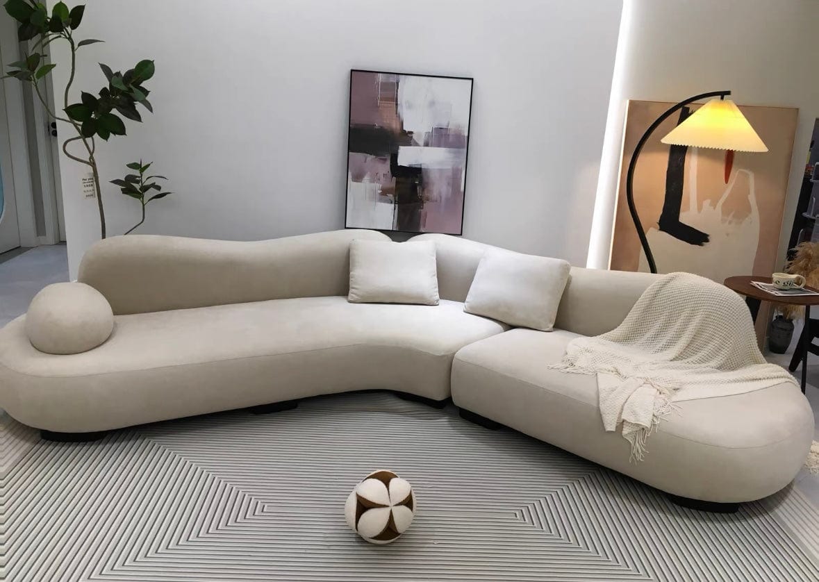 Home Atelier Thanos Sectional Designer Curve Sofa
