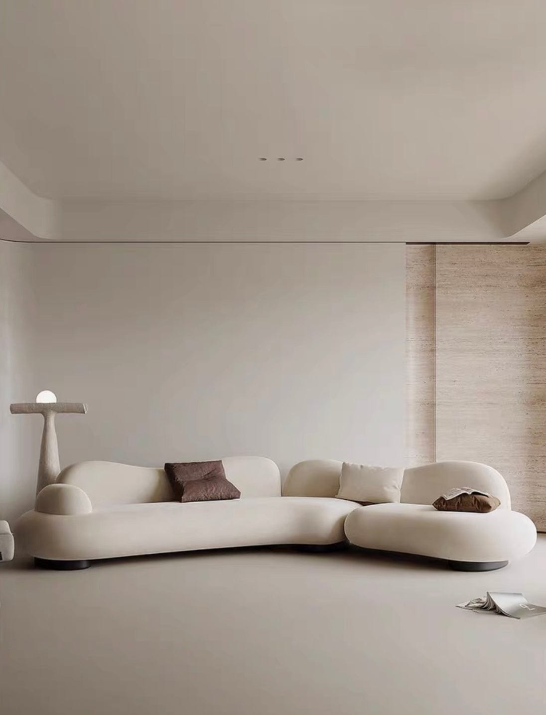 Home Atelier Thanos Sectional Designer Curve Sofa