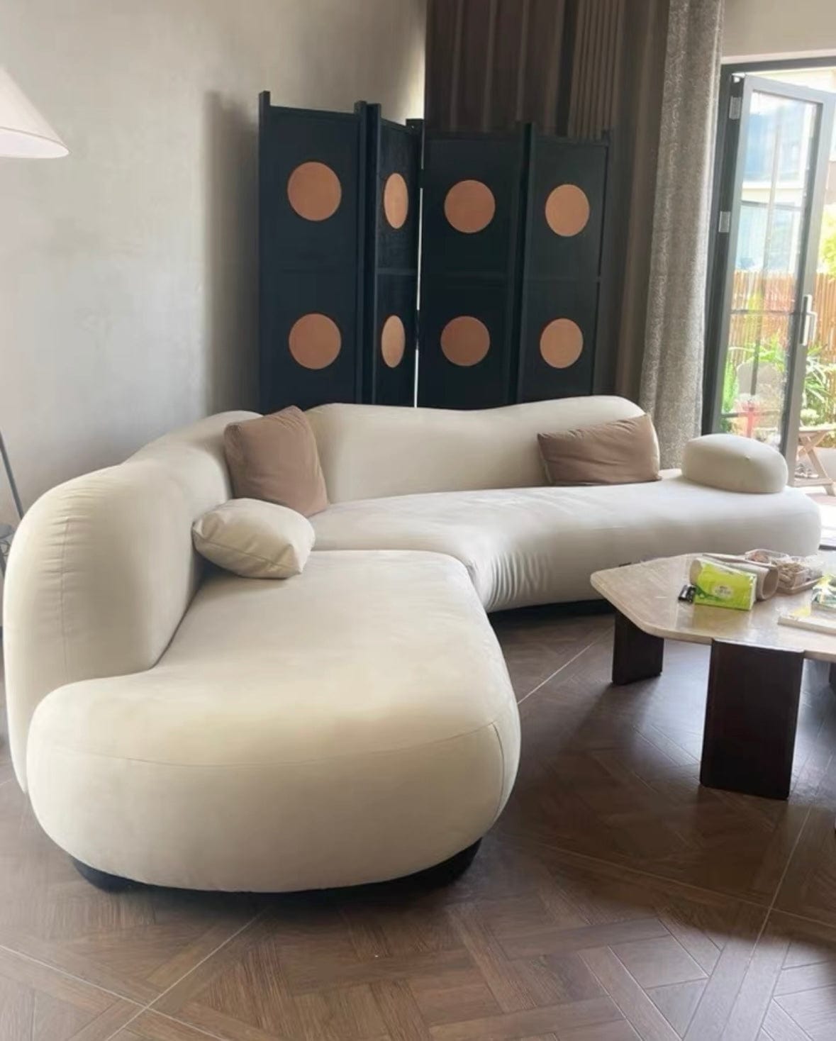 Home Atelier Thanos Sectional Designer Curve Sofa