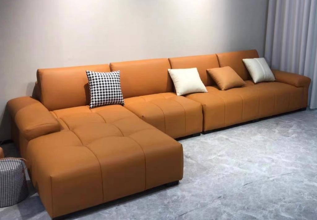 Home Atelier Theo Sectional Scratch Resistant Sofa