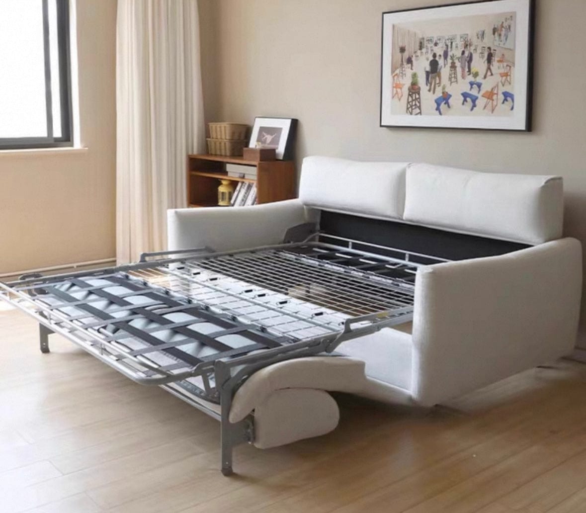 Home Atelier Thomas Scratch Resistant Foldable Sofa Bed with Mattress