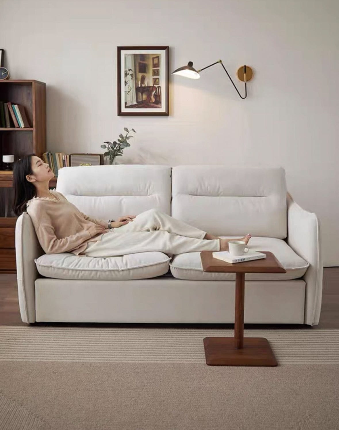 Home Atelier Tiffin Foldable Sofa Bed with Mattress