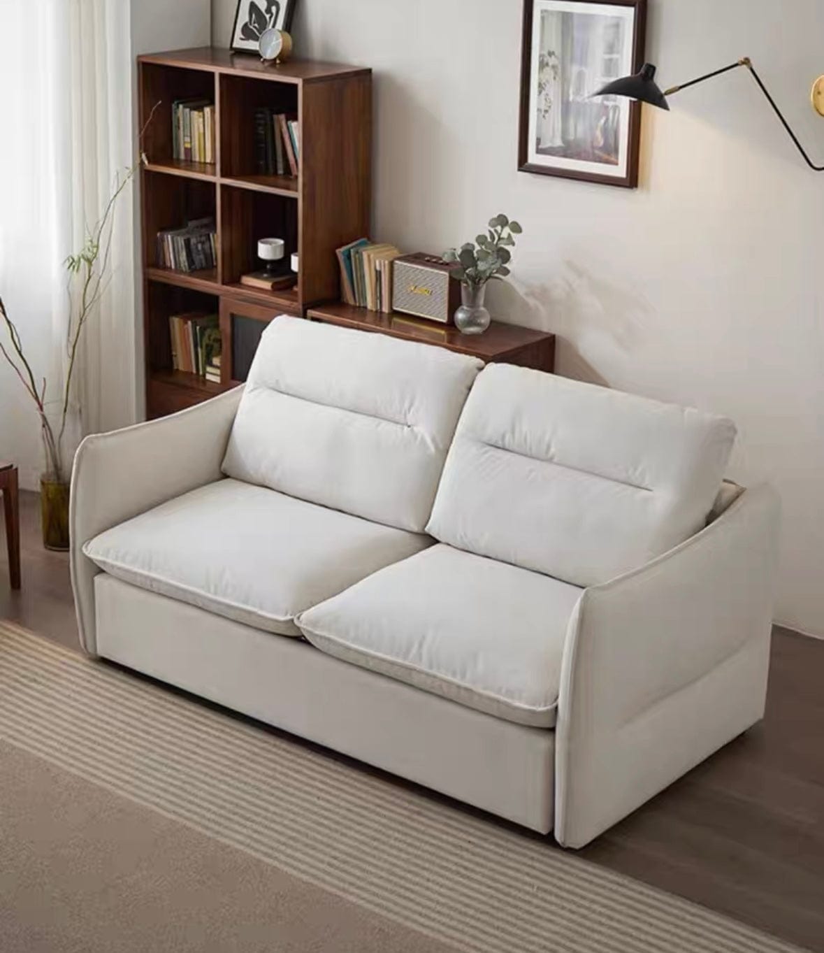Home Atelier Tiffin Foldable Sofa Bed with Mattress
