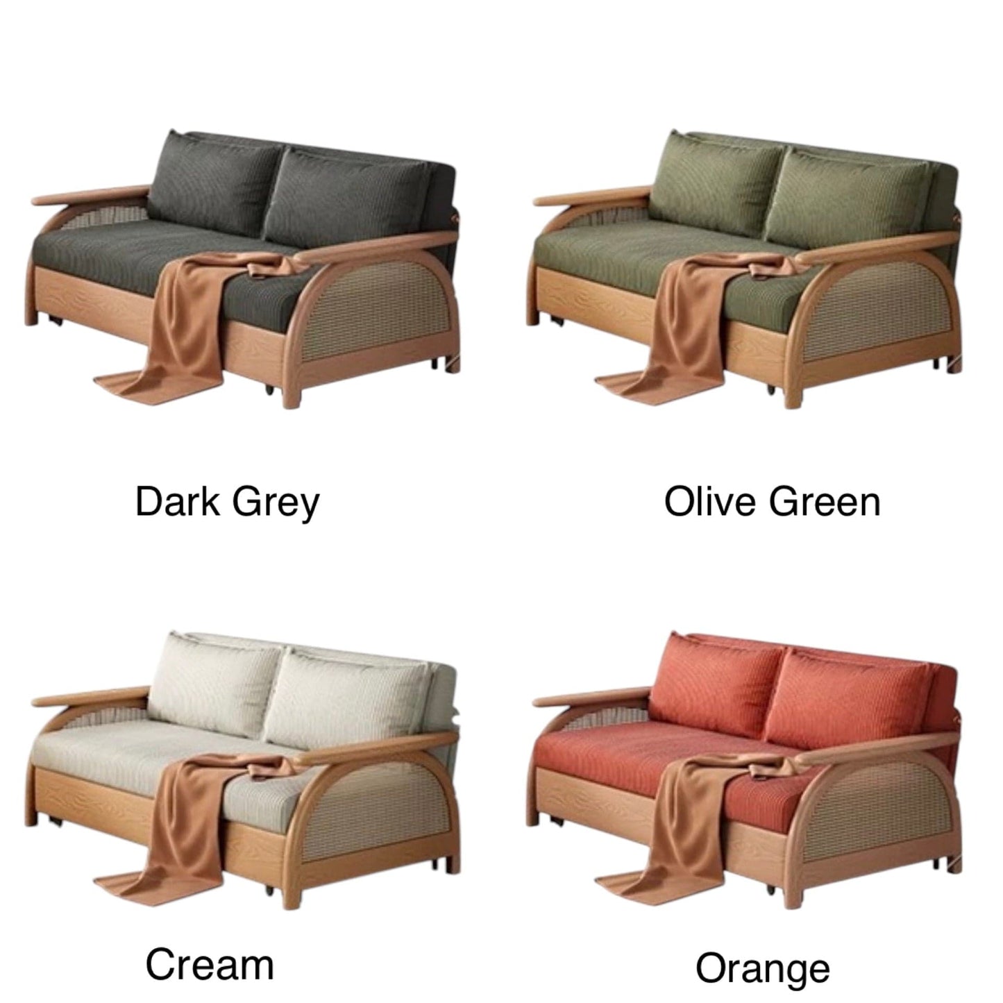 Home Atelier Vegas Storage Sofa Bed
