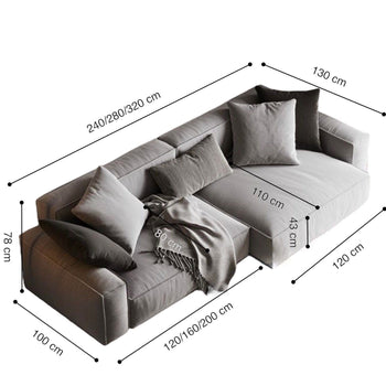 Home Atelier Vinco Scratch Resistant Sofa