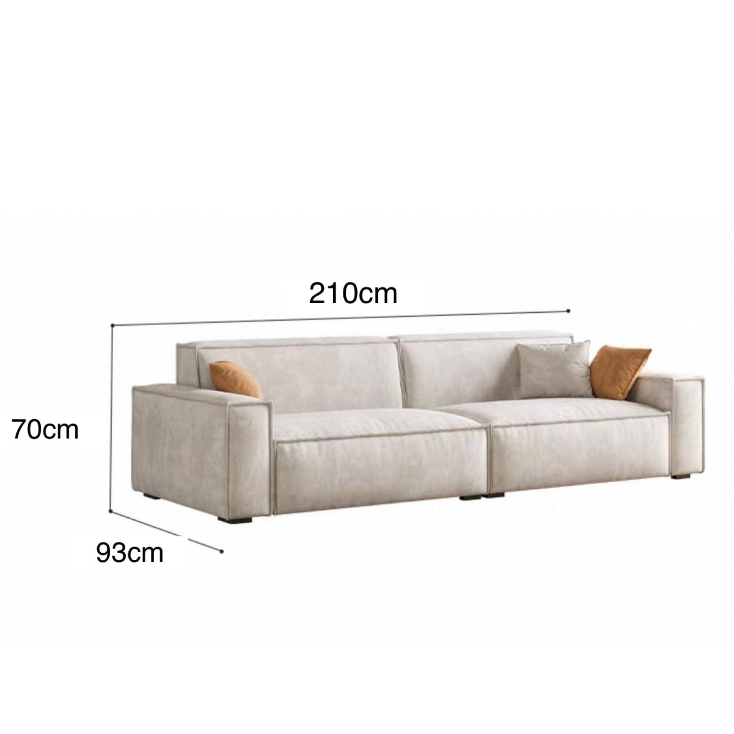 Home Atelier Water/Stain Repellent and Scratch Resistant Suede Fabric / Length 210cm / Pink Aureus Scratch Resistant Sofa