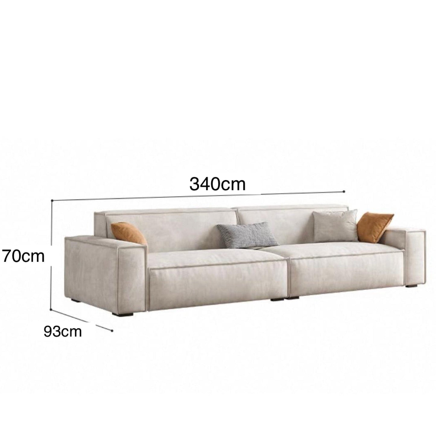 Home Atelier Water/Stain Repellent and Scratch Resistant Suede Fabric / Length 340cm / Pink Aureus Scratch Resistant Sofa