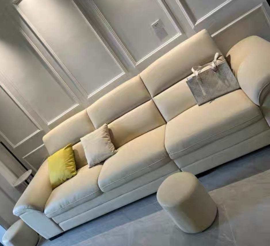 Home Atelier Wilford Leather Sectional Sofa