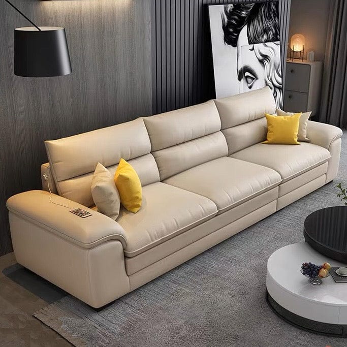 Home Atelier Wilford Leather Sectional Sofa