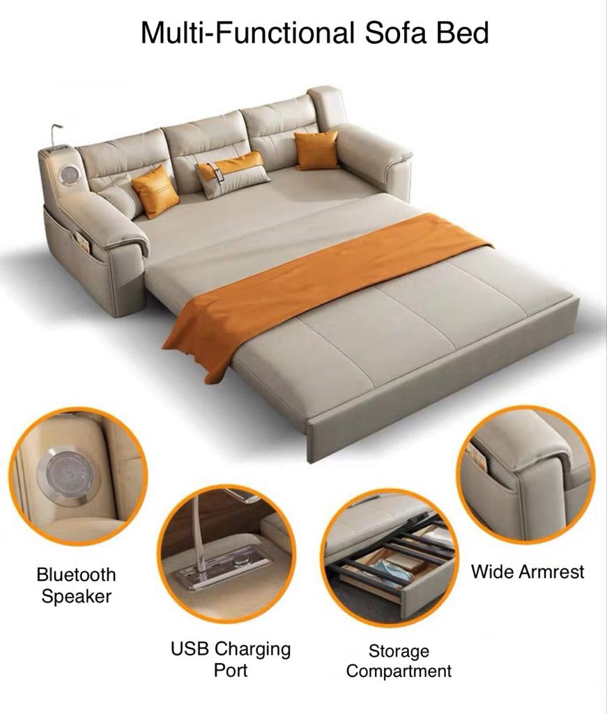 Home Atelier Wilson Pull-out Storage Sofa Bed