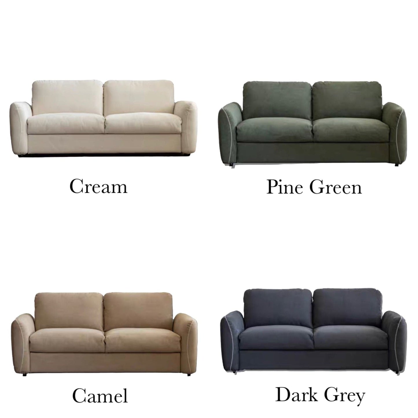 Home Atelier Winscoln Foldable Sofa Bed with Mattress