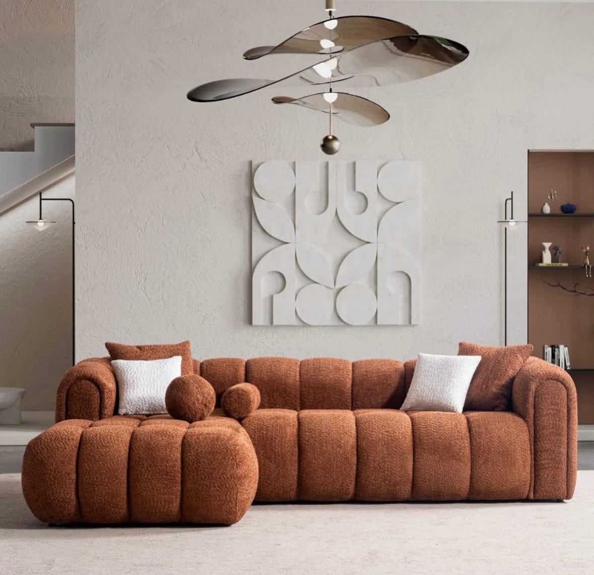Home Atelier Zuric Boucle Sofa