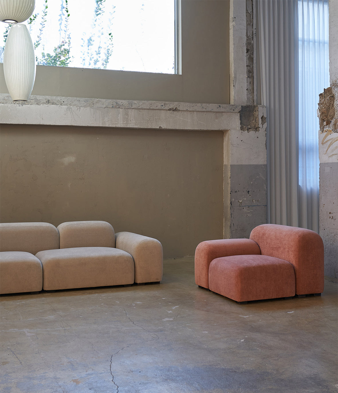Pebble Sofa - Fabric