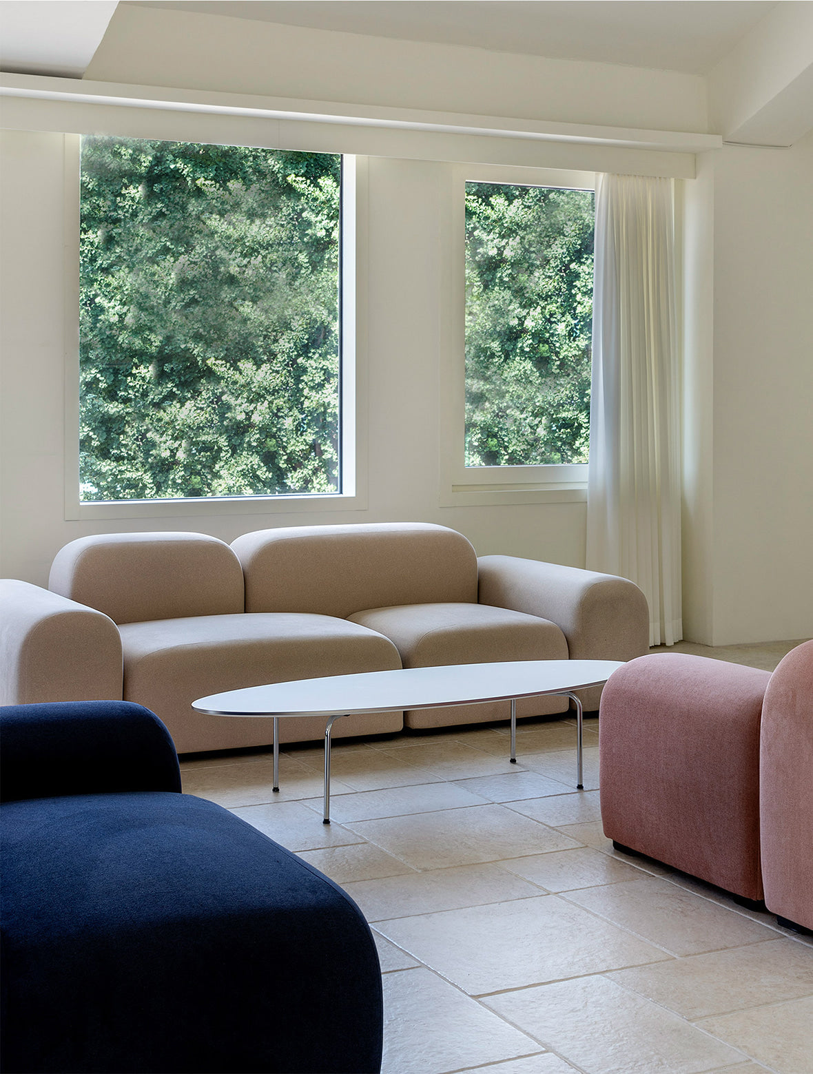 Pebble Sofa - Fabric