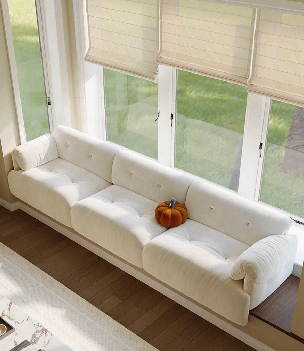 Esther Scratch Resistant Customise Bay Window Sofa