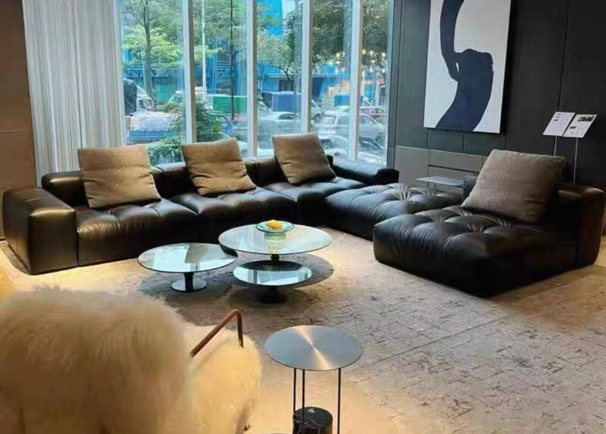Hillford Scratch Resistant Leather Sofa
