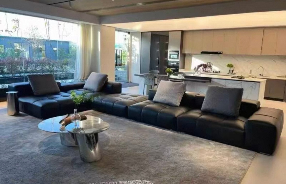 Hillford Scratch Resistant Leather Sofa