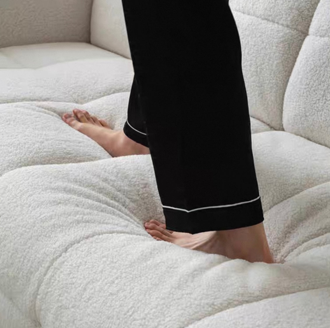 Felix Performance Boucle Foldable Sofa Bed with Mattress