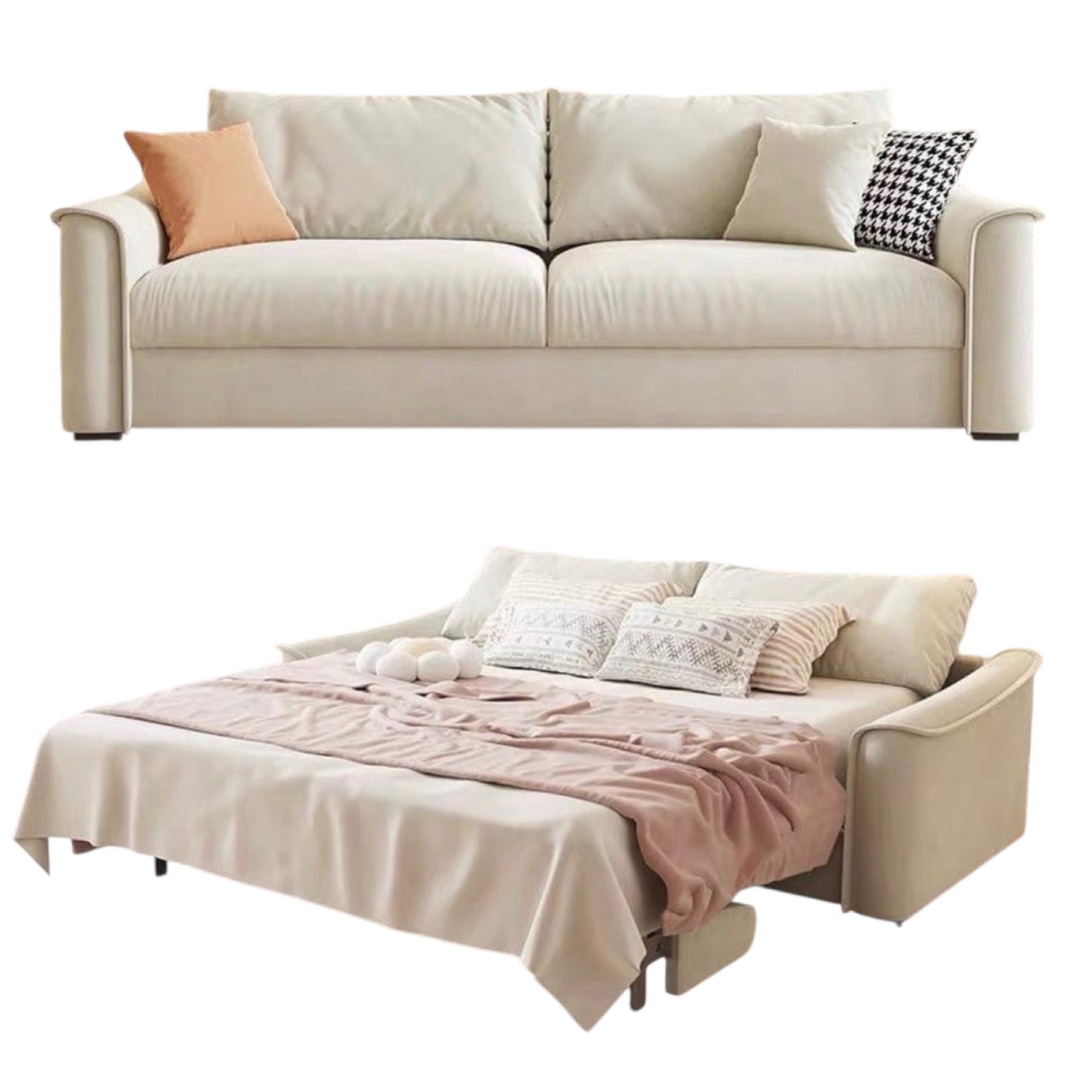 Matteo Foldable Sofa Bed with Mattress