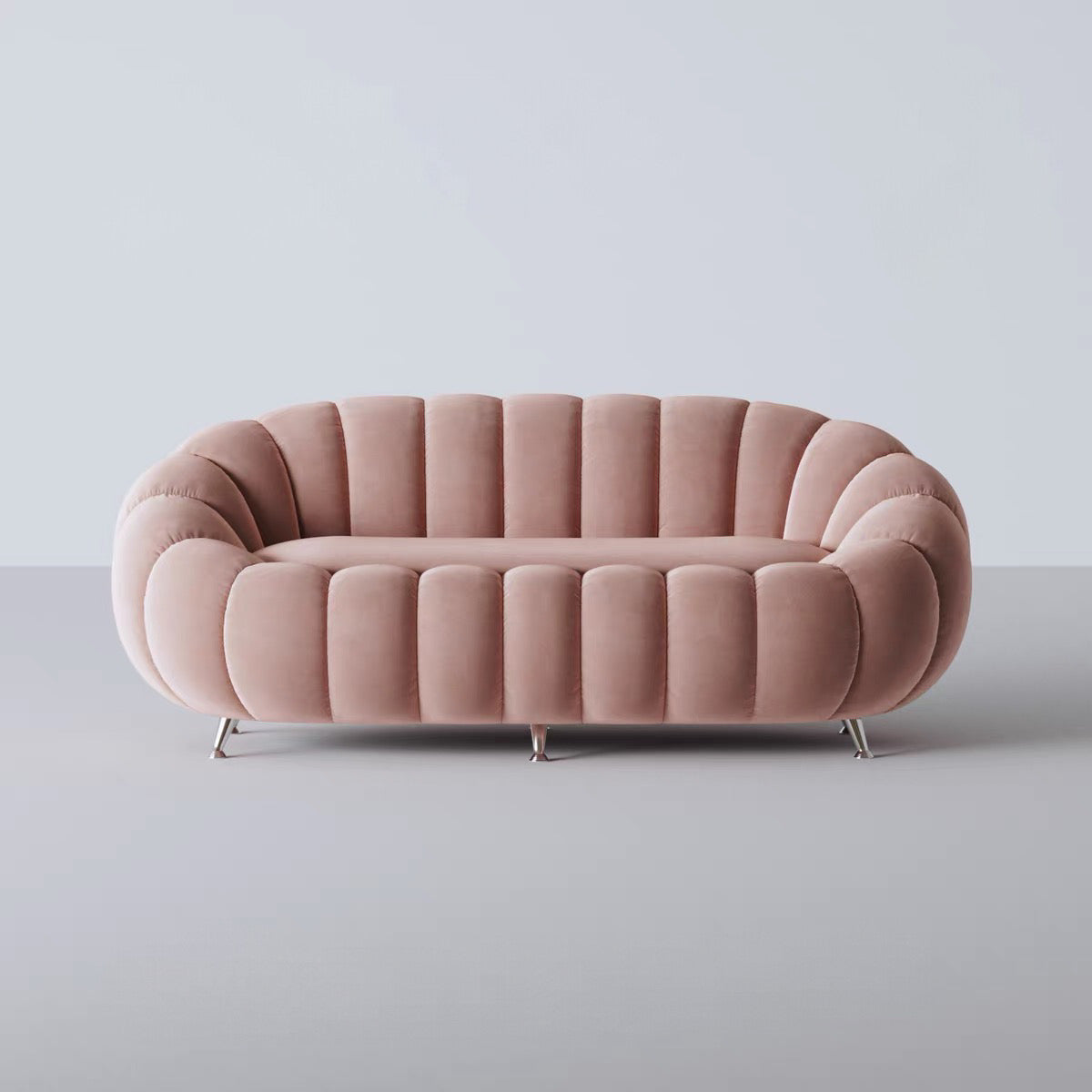 Jeron Performance Boucle Curve Sofa