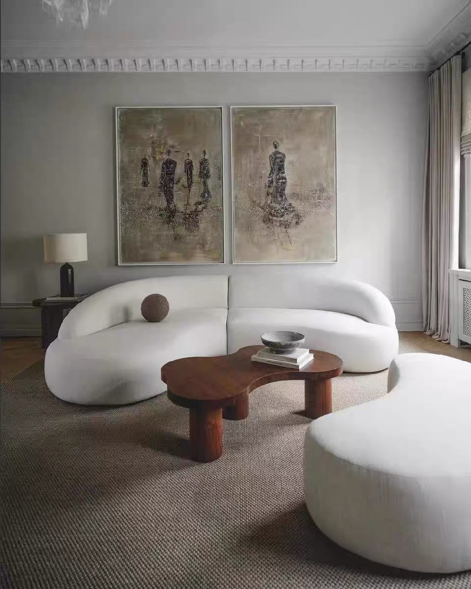 Ridley Scratch Resistant Sectional Curve Sofa