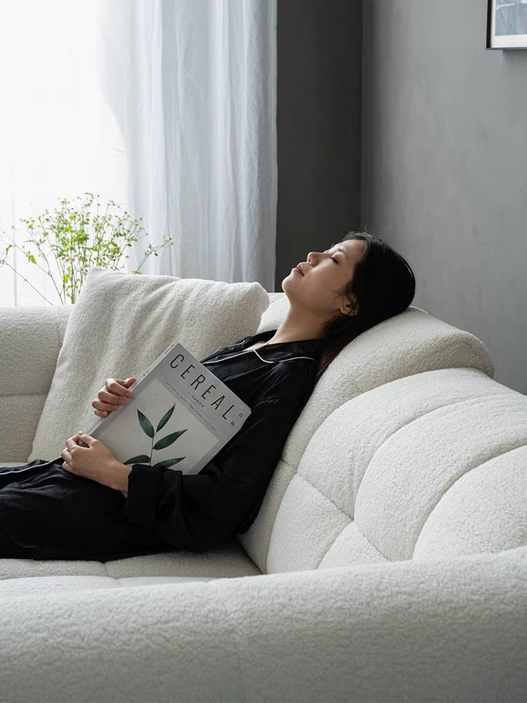 Felix Performance Boucle Foldable Sofa Bed with Mattress