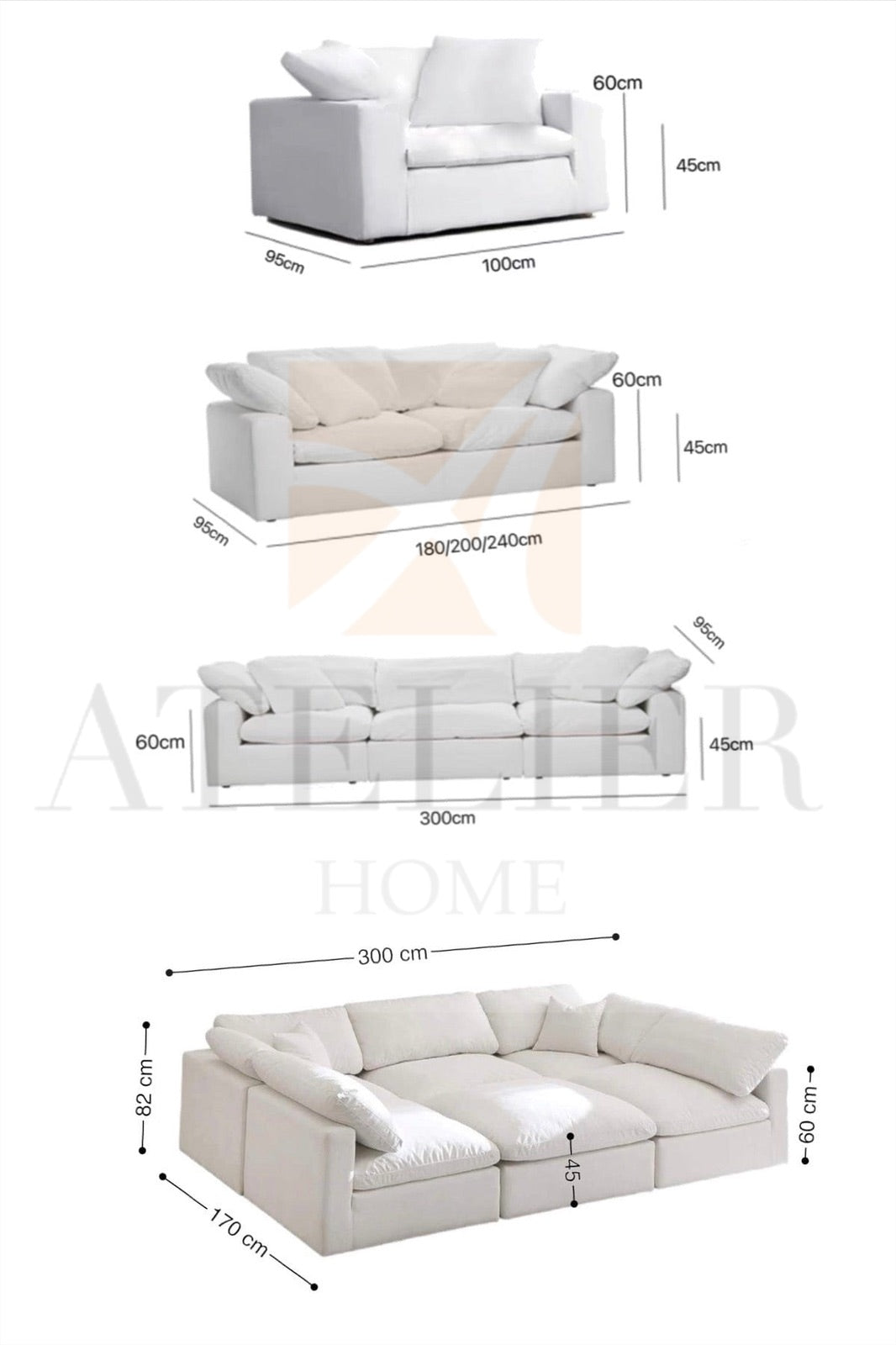 Cloud Sectional Sofa