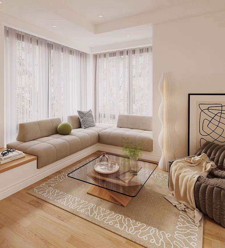Kenn Scratch Resistant Customise Bay Window Sofa