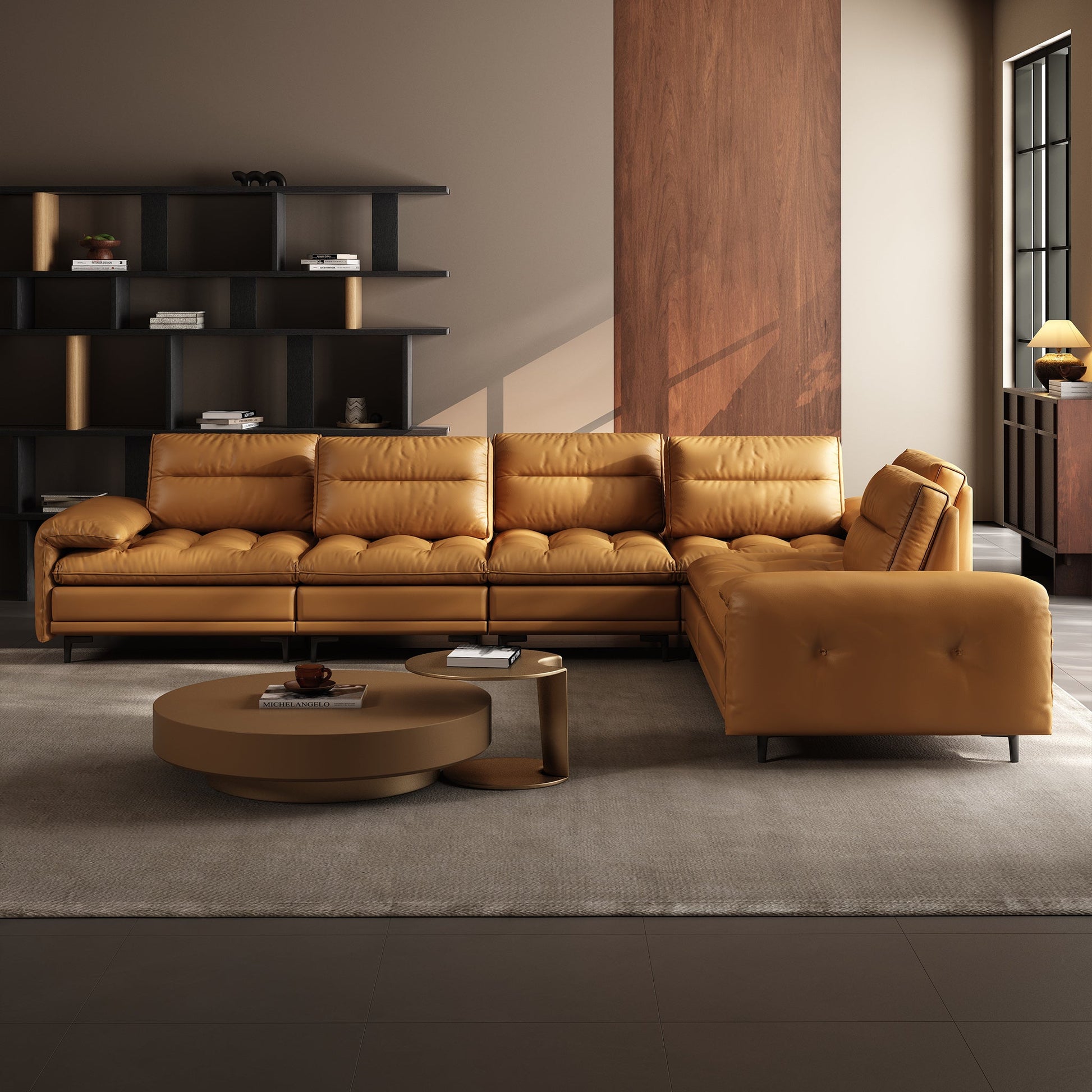 Modova Deep Seat Sofa Set with Adjustable Backrest