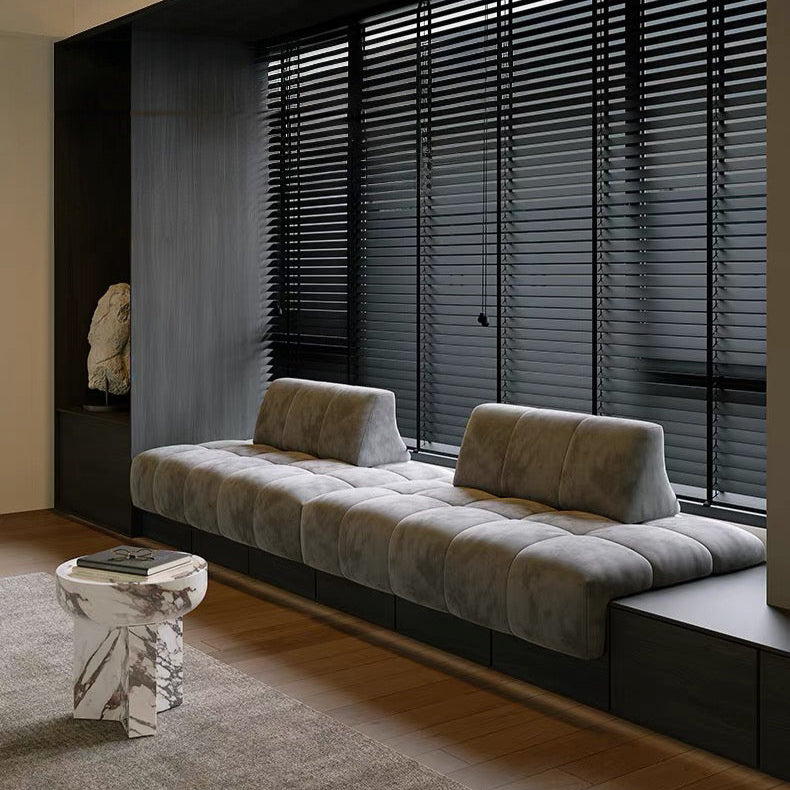Milyon Scratch Resistant Customise Bay Window Sofa