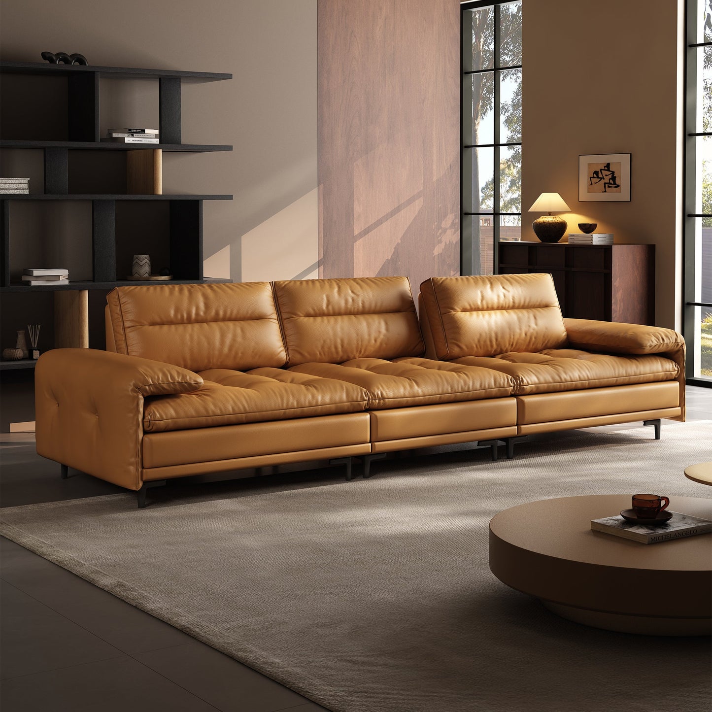 Modova Deep Seat Sofa Set with Adjustable Backrest