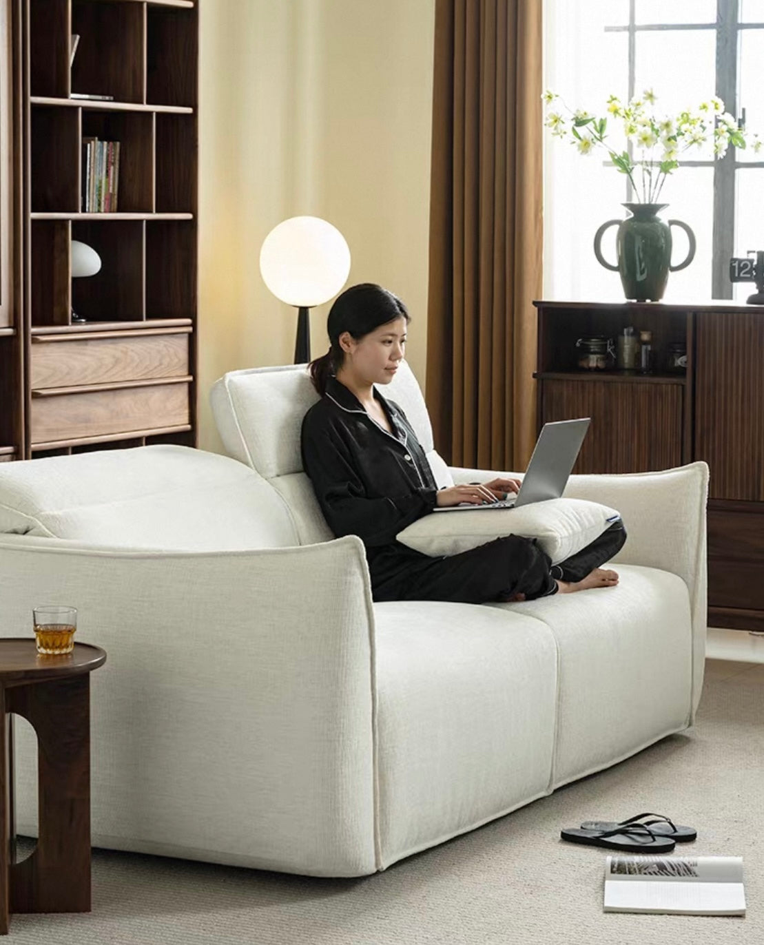 Liseria Foldable Sofa Bed with Mattress
