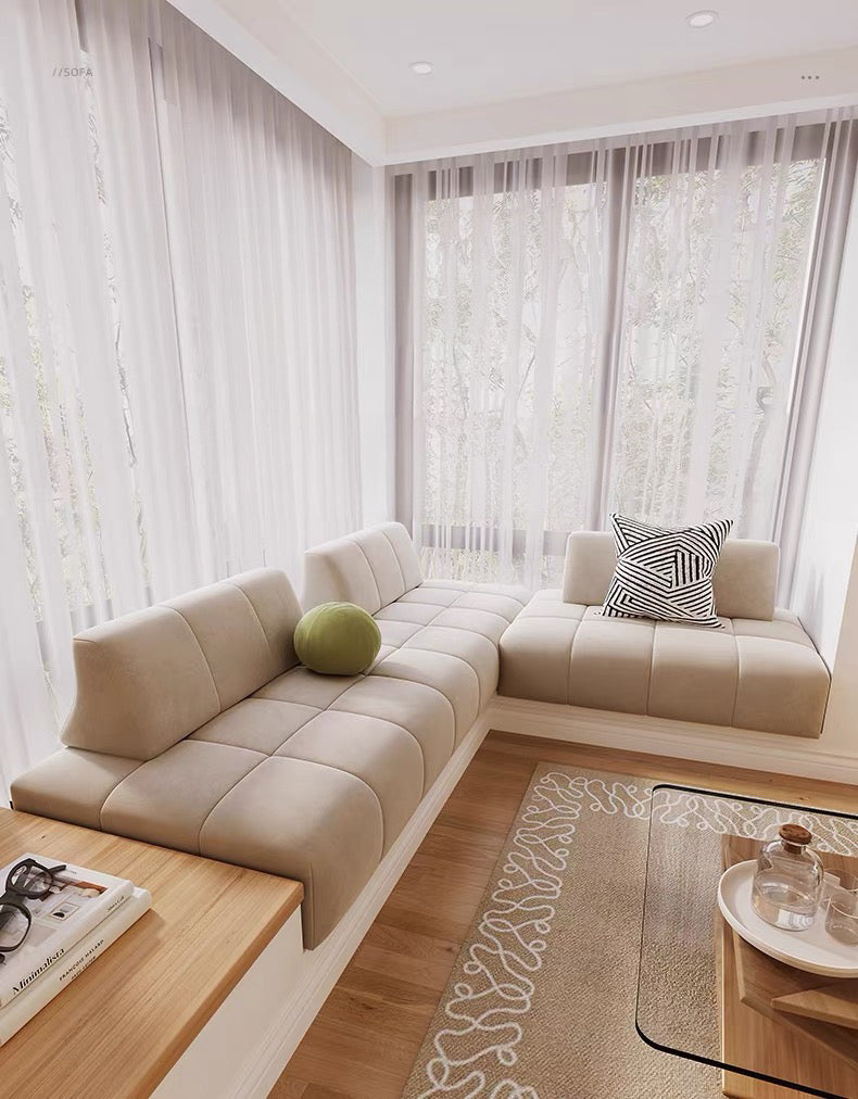 Kenn Scratch Resistant Customise Bay Window Sofa