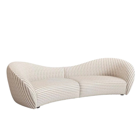 Zasper Scratch Resistant Curve Sofa