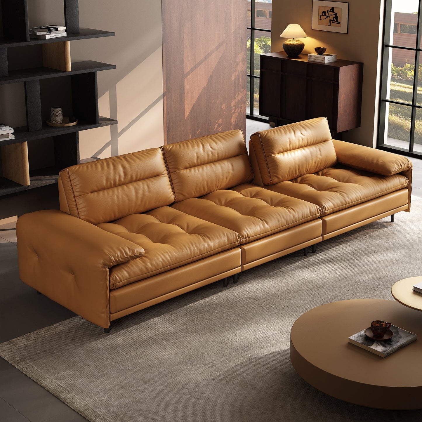 Modova Deep Seat Sofa Set with Adjustable Backrest