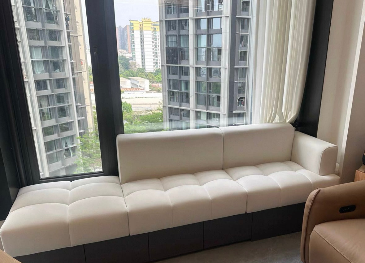 Allethia Customise Scratch Resistant Bay Window Sofa